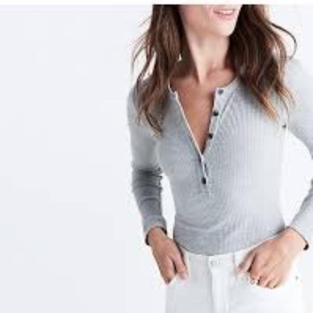 Madewell Bodysuit Henley